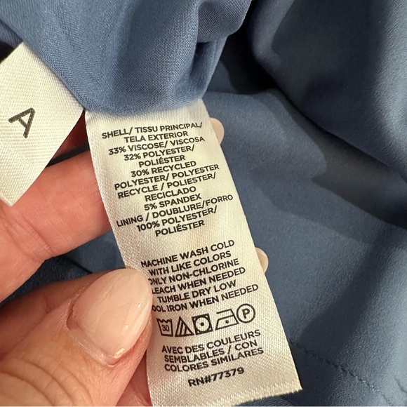 NWT Ann Taylor Classic Blue Suiting Collection Dress Size 2 - Picture 7 of 12